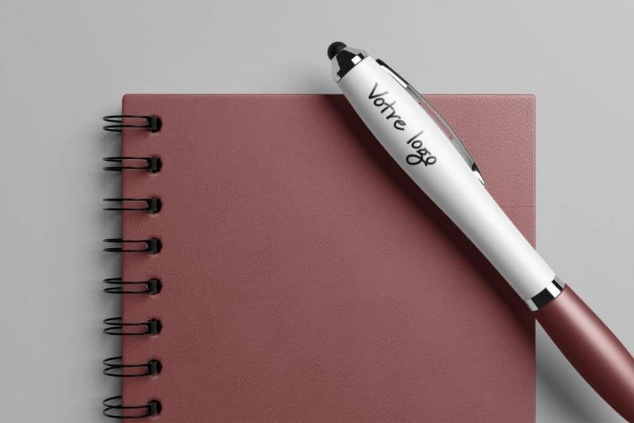 Tampographie avec tampon logo